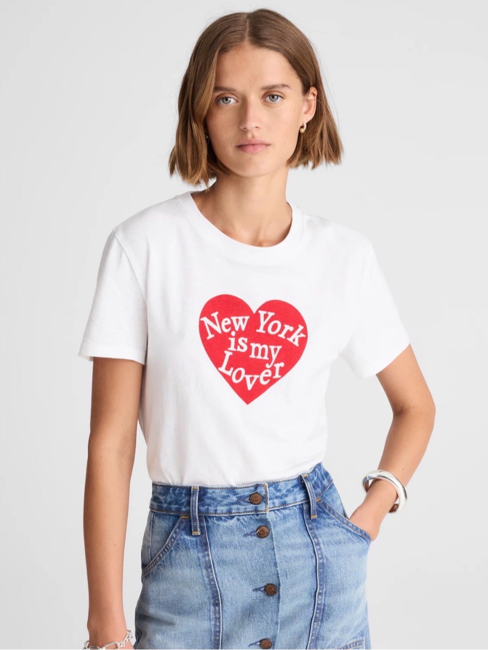 Madewell Alexa Chung New York is my Lover T-Shirt - Size Medium NEW!